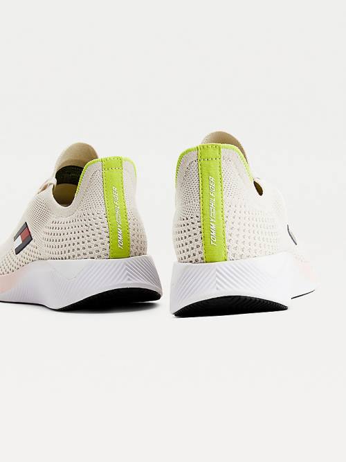 Tommy Hilfiger Sport Performance Knitted Elite Ženske Superge Bež | TH701XSV