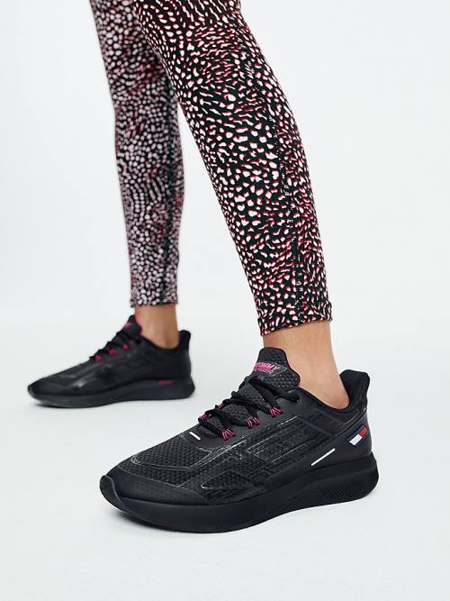 Tommy Hilfiger Sport Print Full Length Ženske Pajkice Vijolična | TH248NSA