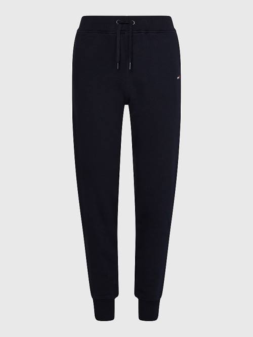 Tommy Hilfiger Sport Relaxed Fit Drawstring Joggers Ženske Hlače Modra | TH521HRZ