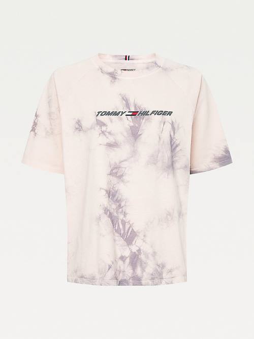 Tommy Hilfiger Sport TH Cool Tie-Dye Ženske Majice Roza | TH376WEN