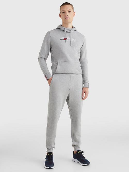 Tommy Hilfiger Sport Terry Joggers Moški Hlače Siva | TH236CNV