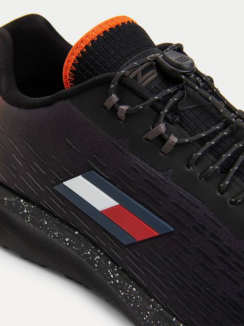 Tommy Hilfiger Sport Trail Moški Superge Črna | TH937OHC