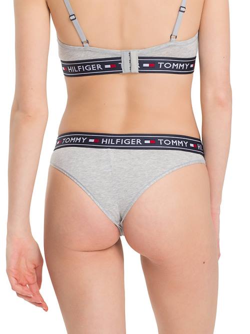 Tommy Hilfiger Stretch Cotton Brazilian Briefs Ženske Spodnje Perilo Siva | TH528NMF