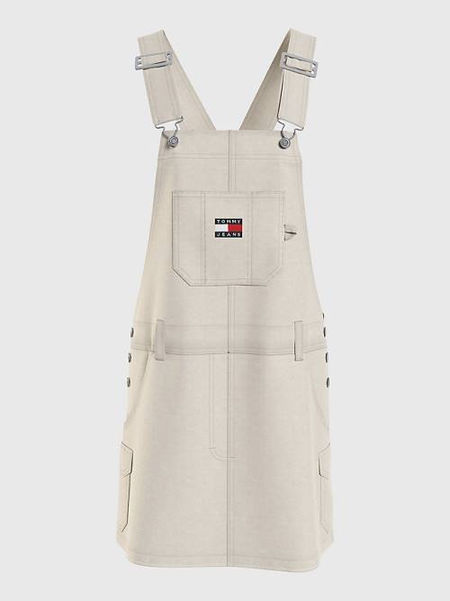 Tommy Hilfiger Surplus Dungaree Ženske Obleke Bež | TH312WCD