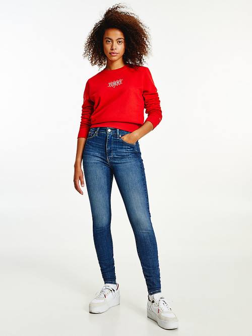 Tommy Hilfiger Sylvia High Rise Skinny Faded Ženske Kavbojke Denim | TH137LIJ