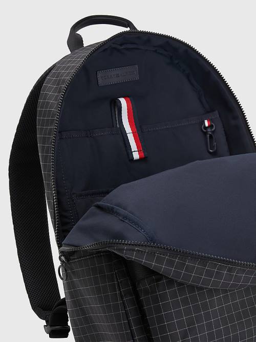 Tommy Hilfiger TH Established Backpack Moški Torbice Črna | TH429ZVP