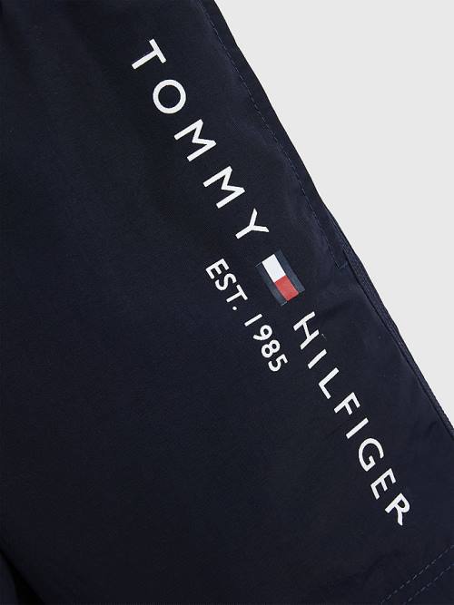 Tommy Hilfiger TH Established Drawstring Mid Length Shorts Fantje Kopalke Modra | TH908FHV