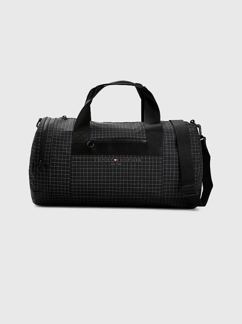 Tommy Hilfiger TH Established Duffle Moški Torbice Črna | TH568XPT