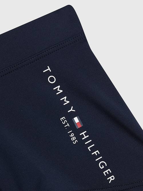 Tommy Hilfiger TH Established Logo Shorts Fantje Kopalke Modra | TH842ERQ