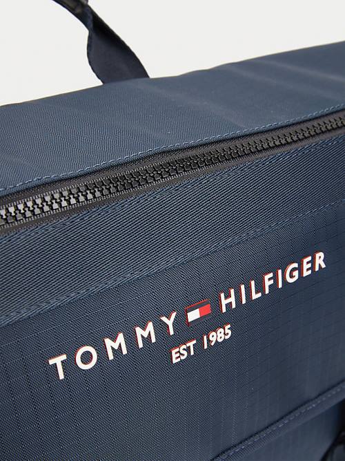 Tommy Hilfiger TH Established Messenger Moški Torbice Modra | TH916ZOY