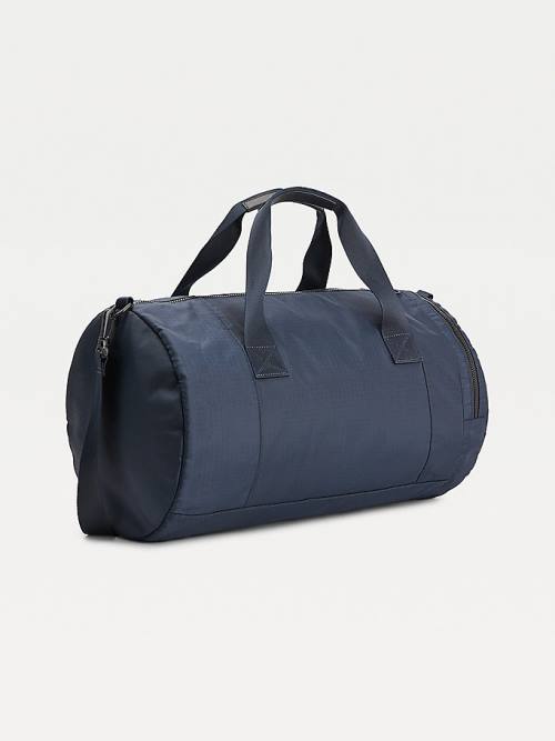 Tommy Hilfiger TH Established Recycled Polyester Duffle Moški Torbice Modra | TH803XLQ