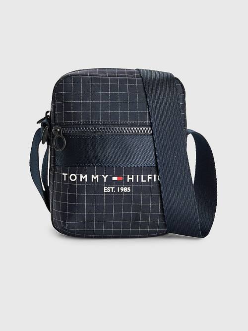 Tommy Hilfiger TH Established Small Reporter Moški Torbice Modra | TH263THO