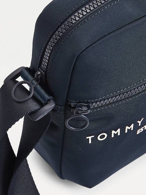 Tommy Hilfiger TH Established Small Reporter Moški Torbice Modra | TH509KTE