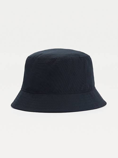 Tommy Hilfiger TH Established Tech Bucket Moški Kapa Modra | TH246DLI