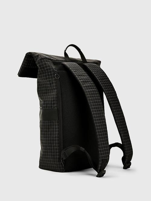 Tommy Hilfiger TH Established Urban Backpack Moški Torbice Črna | TH708NOF