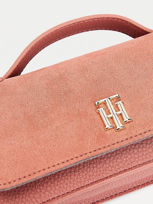 Tommy Hilfiger TH Soft Monogram Belt Ženske Torbice Oranžna | TH568SNP