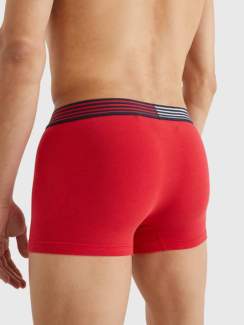 Tommy Hilfiger TH Stretch Trunks Moški Spodnje Perilo Rdeča | TH819BOD