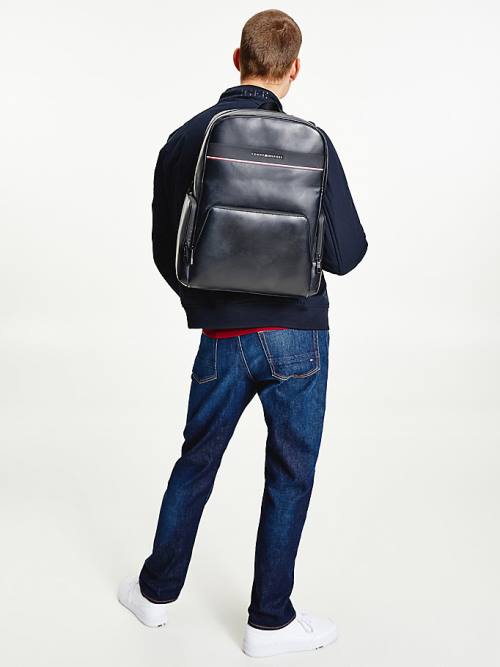 Tommy Hilfiger TH Tech Commuter Backpack Moški Torbice Črna | TH013ALW