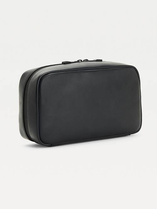 Tommy Hilfiger TH Tech Commuter Recycled Pouch Moški Torbice Črna | TH014ZAQ