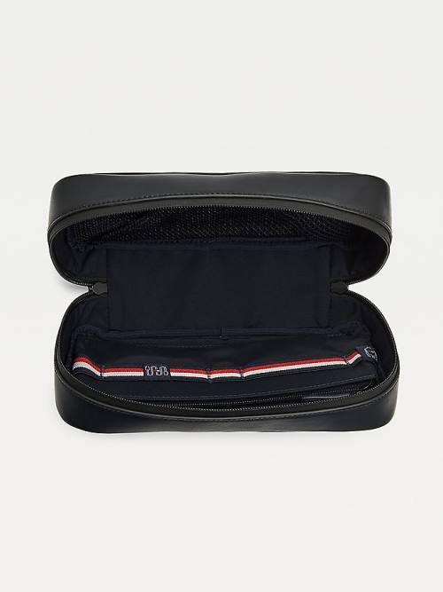 Tommy Hilfiger TH Tech Commuter Recycled Pouch Moški Torbice Črna | TH014ZAQ