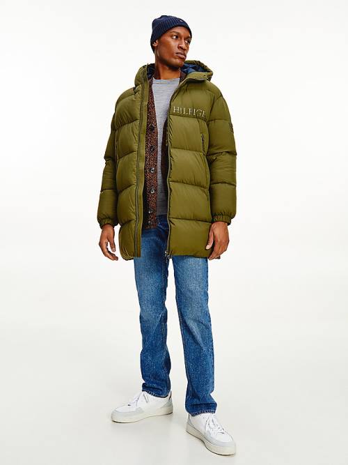 Tommy Hilfiger TH Warm High Loft Filled Parka Moški Plašč Rjav | TH237IGN