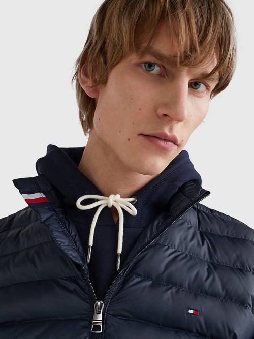 Tommy Hilfiger TH Warm Padded Moški Jakne Modra | TH045KRX