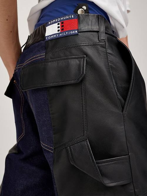 Tommy Hilfiger TOMMYXROMEO Dual-Gender Jeans Ženske Hlače Modra | TH023PSZ