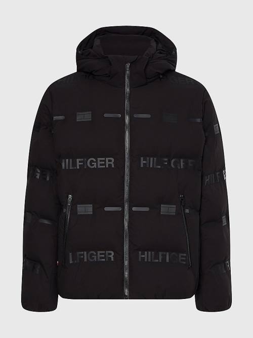 Tommy Hilfiger Tech Essential GORE-TEX Puffer Moški Jakne Črna | TH927RTB