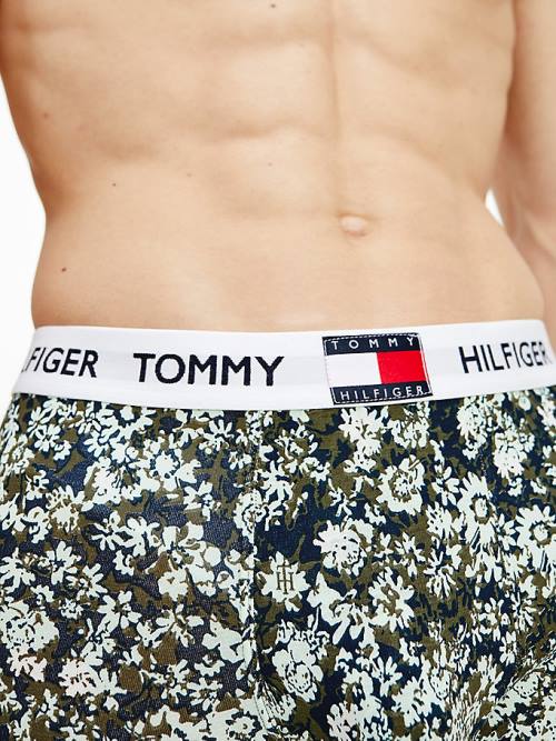 Tommy Hilfiger Tommy 85 Stretch Cotton Logo Trunks Moški Spodnje Perilo Bela | TH653BCK