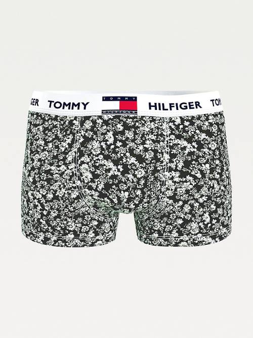 Tommy Hilfiger Tommy 85 Stretch Cotton Logo Trunks Moški Spodnje Perilo Bela | TH653BCK