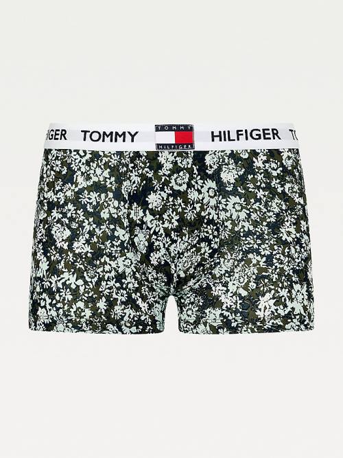 Tommy Hilfiger Tommy 85 Stretch Cotton Logo Trunks Moški Spodnje Perilo Bela | TH653BCK