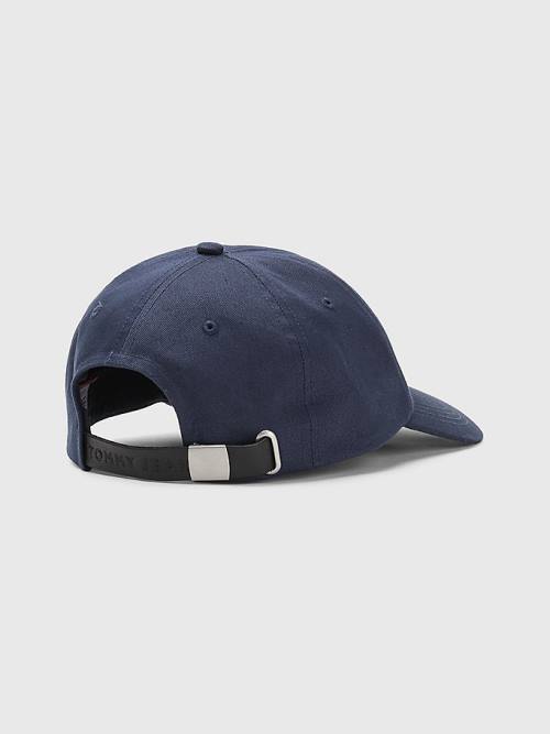 Tommy Hilfiger Tommy Badge Cap Moški Kapa Modra | TH531LUR