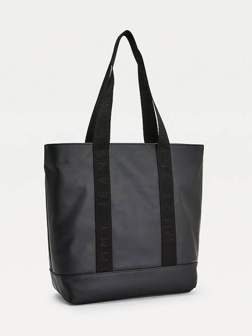 Tommy Hilfiger Tommy Badge Tote Ženske Torbice Črna | TH021HQX