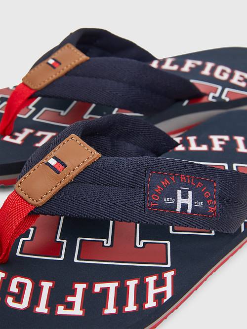 Tommy Hilfiger Tommy Beach Moški Sandali Modra | TH481YEI