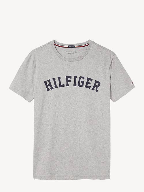 Tommy Hilfiger Tommy Hilfiger Logo Moški Pižama Siva | TH208NYZ