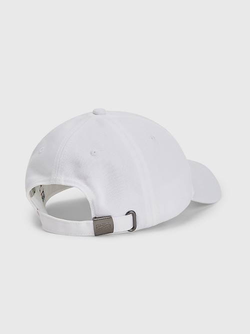 Tommy Hilfiger Tommy Jeans Cap Moški Kapa Bela | TH534HFY