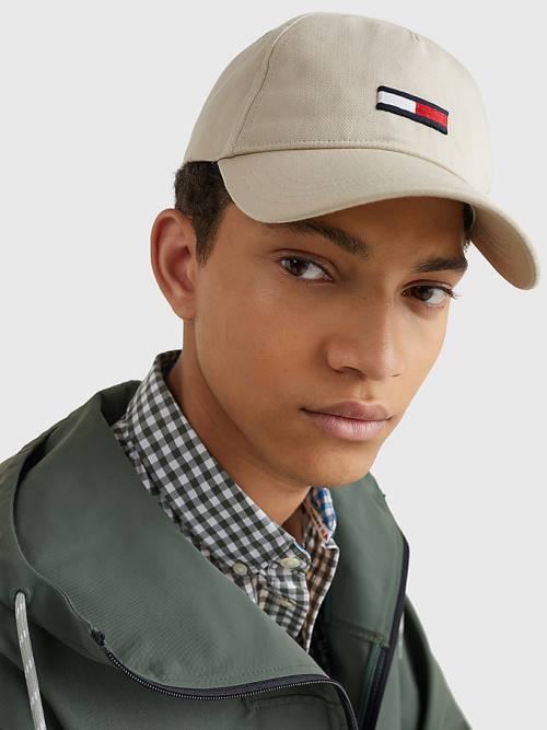 Tommy Hilfiger Tommy Jeans Cap Moški Kapa Bež | TH908SMD