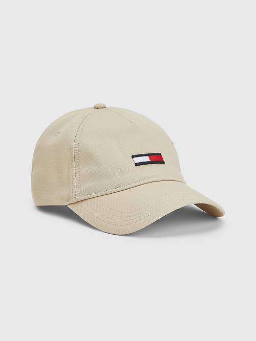 Tommy Hilfiger Tommy Jeans Cap Moški Kapa Bež | TH908SMD