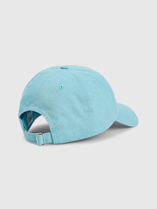 Tommy Hilfiger Tommy Jeans Flag Cap Moški Kapa Modra | TH371FRD