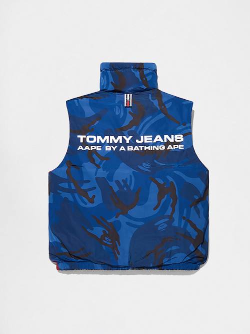 Tommy Hilfiger Tommy X AAPE Reversible Vest Moški Plašč Črna | TH287TEZ