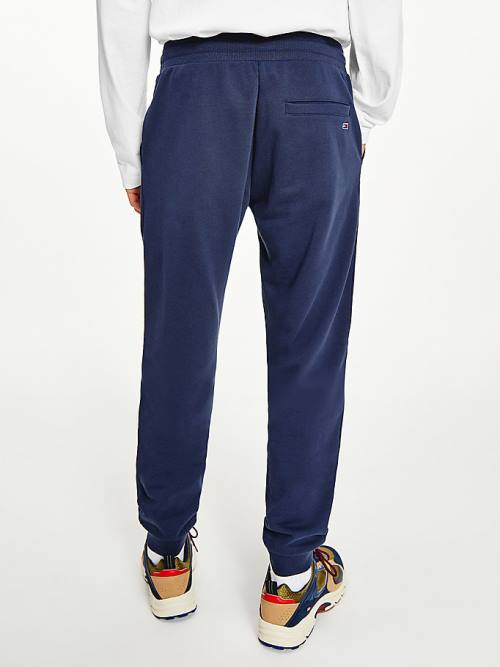 Tommy Hilfiger Tonal Joggers Moški Hlače Modra | TH420AFH