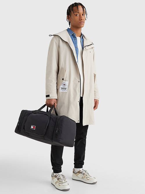 Tommy Hilfiger Travel Duffle Moški Torbice Črna | TH159HNI