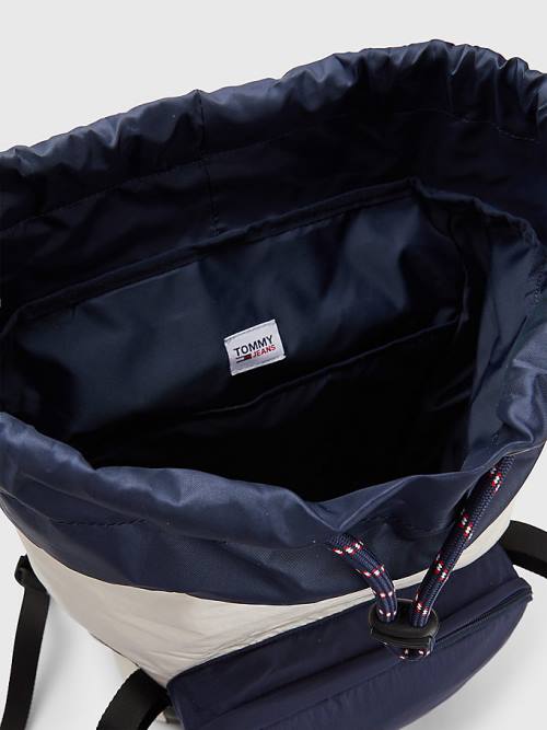 Tommy Hilfiger Travel Flap Backpack Moški Torbice Modra | TH568BEP