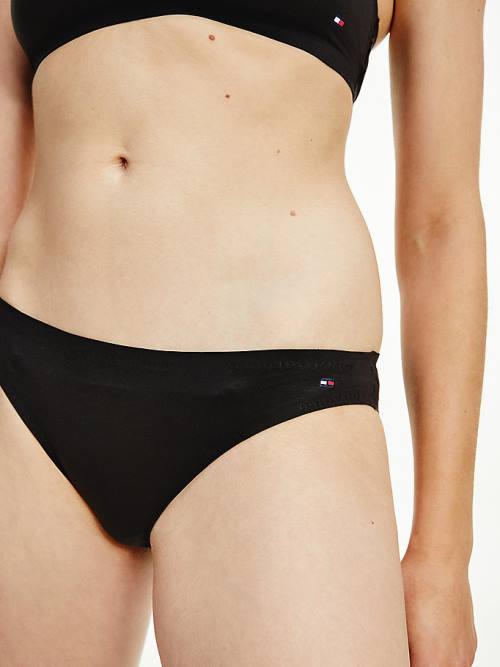 Tommy Hilfiger Ultra Soft Briefs Ženske Spodnje Perilo Črna | TH169DTQ