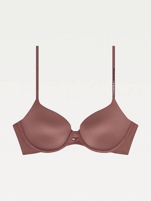 Tommy Hilfiger Ultra Soft Push-Up Bra Ženske Spodnje Perilo Vijolična | TH140TOZ