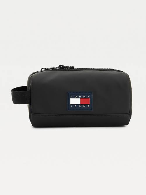 Tommy Hilfiger Urban Zipped Washbag Moški Torbice Črna | TH012PQC