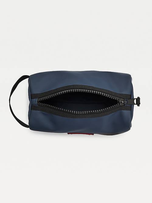 Tommy Hilfiger Urban Zipped Washbag Moški Torbice Modra | TH895UKI