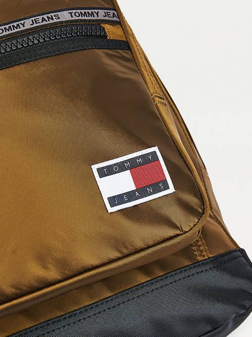 Tommy Hilfiger Utility Backpack Moški Torbice Zlato | TH025TVK