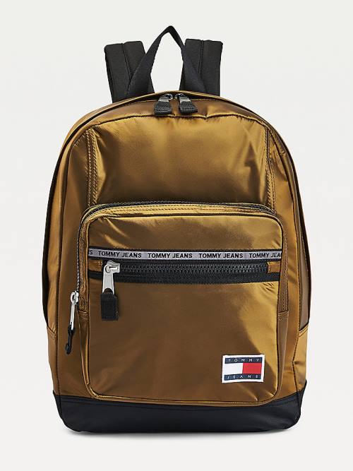 Tommy Hilfiger Utility Backpack Moški Torbice Zlato | TH025TVK