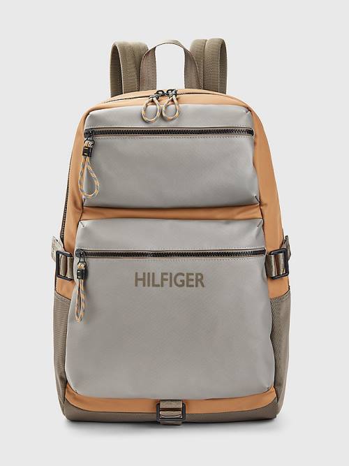 Tommy Hilfiger Utility Backpack Moški Torbice Kaki | TH973IYV